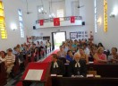 Domingo Fraterno com Despedida dos Pastores Adelar Schünke, Wilhelm Nordmann e Famílias 08/04/2018 na Igreja Luterana de Santos