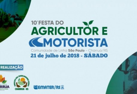Culto Ecumênico na 10ª Festa do Agricultor/a e Motorista de Charrua/RS