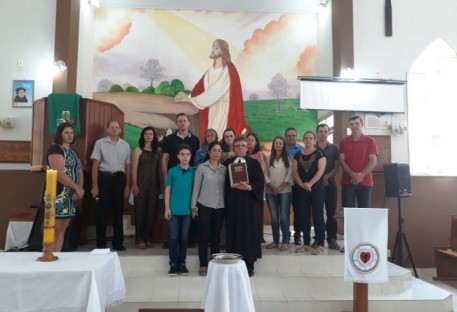 Culto de Batismo, Profissão de Fé e despedida do Pastor Jorge Dumer na Comunidade de Belém - Paróquia Aliança.