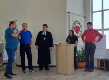 Visita de representantes da Obra Missionária Evangélica Luterana (OMEL) a Comunidade Vale do Paraíba