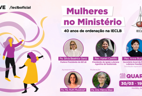 [Live] Mulheres no Ministério - 40 anos de Ordenação na IECLB