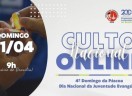 CULTO NACIONAL ONLINE - 21 DE ABRIL
