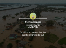 Mensagem da Presidência da IECLB às pessoas atingidas pelas enchentes no Rio Grande do Sul
